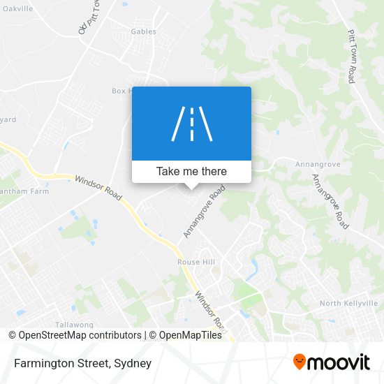 Farmington Street map