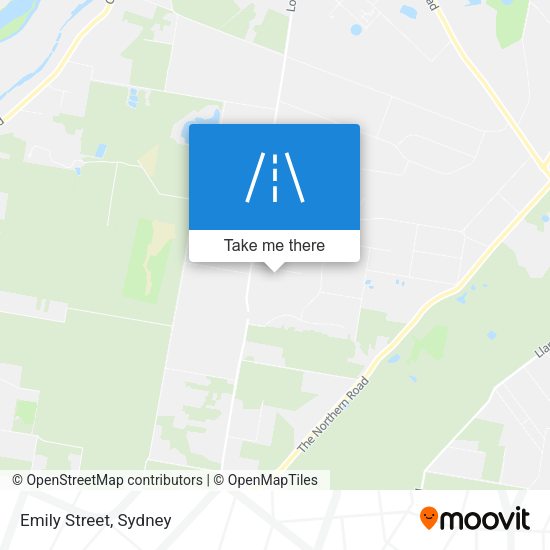 Emily Street map