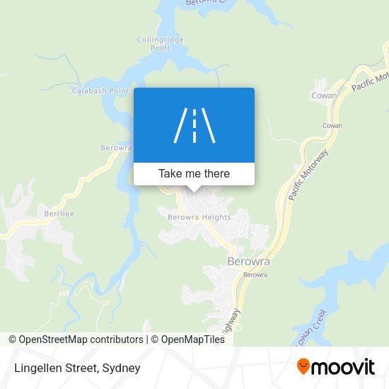 Lingellen Street map