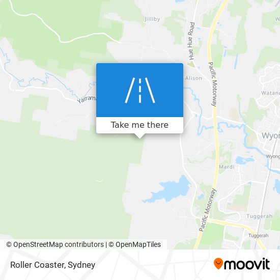 Roller Coaster map