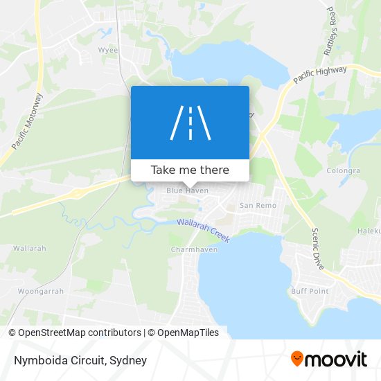 Nymboida Circuit map