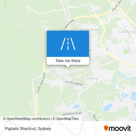 Pigtails Shortcut map