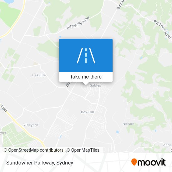 Sundowner Parkway map