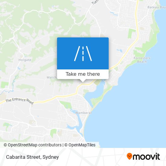 Cabarita Street map