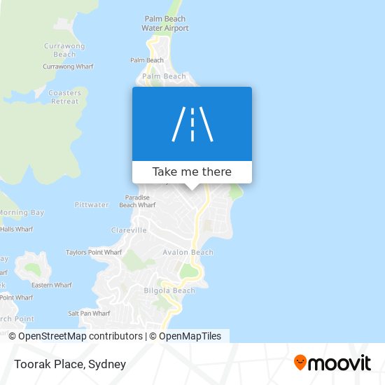 Toorak Place map