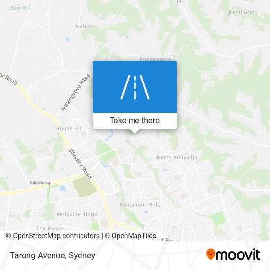 Tarong Avenue map