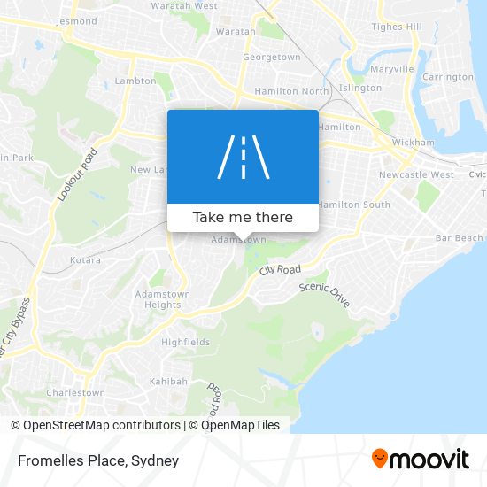 Fromelles Place map