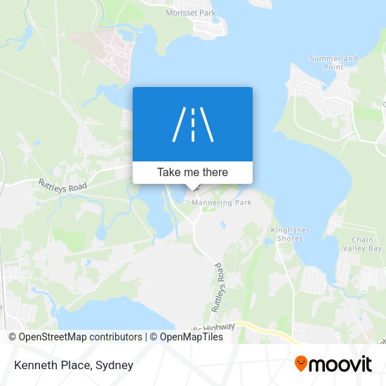 Kenneth Place map