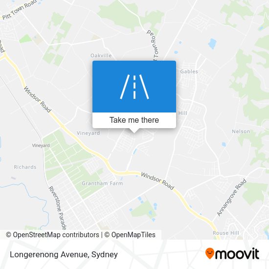 Longerenong Avenue map