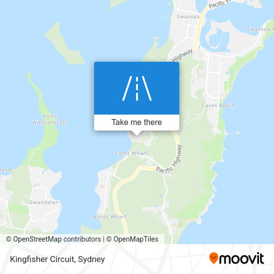 Kingfisher Circuit map