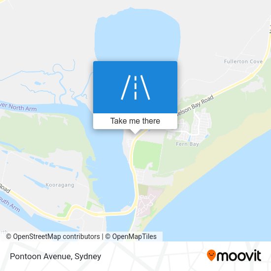 Pontoon Avenue map