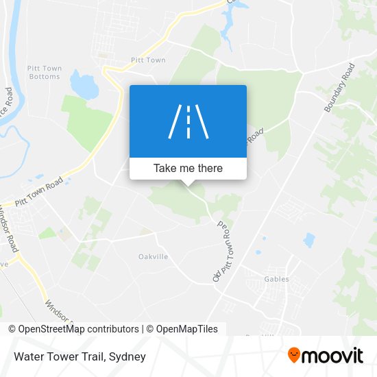 Water Tower Trail map