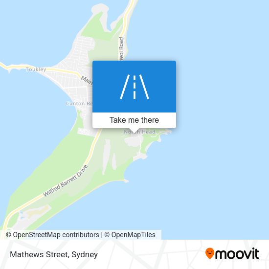 Mathews Street map
