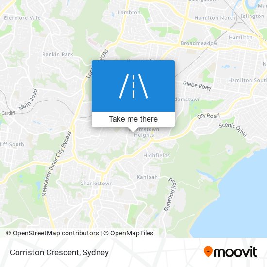 Corriston Crescent map