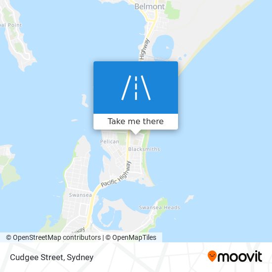 Cudgee Street map