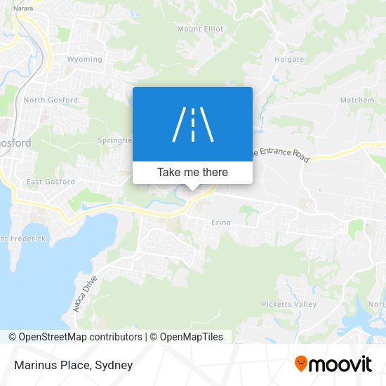 Marinus Place map