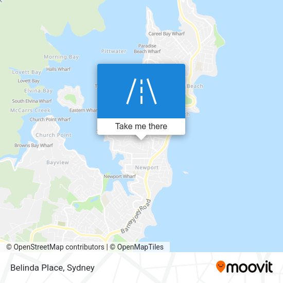 Belinda Place map