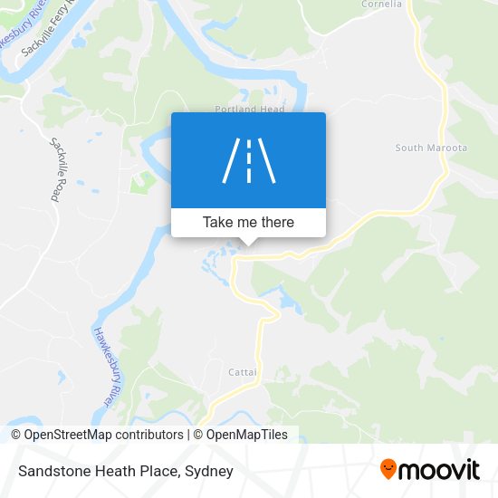 Sandstone Heath Place map