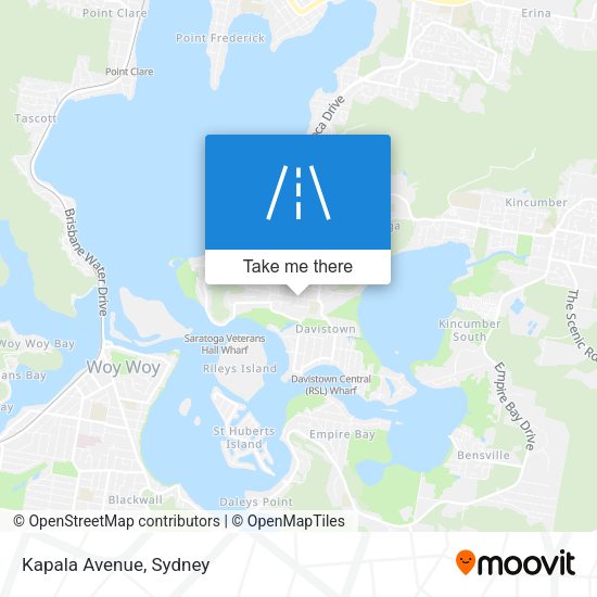 Kapala Avenue map