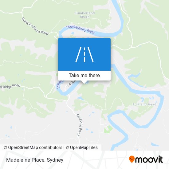Madeleine Place map