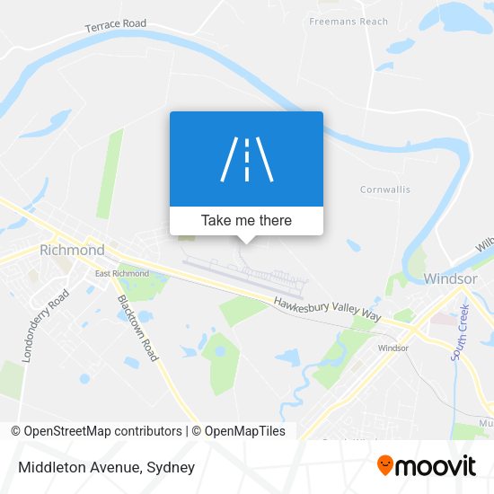 Middleton Avenue map