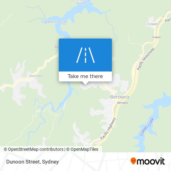 Dunoon Street map