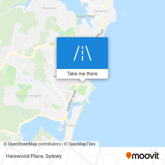 Harewood Place map