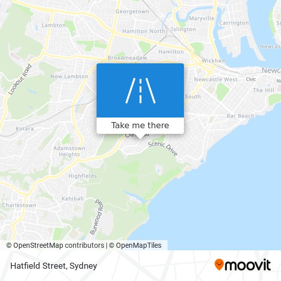 Hatfield Street map