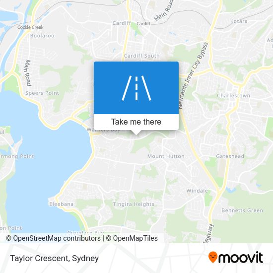 Taylor Crescent map