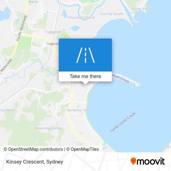 Kinsey Crescent map