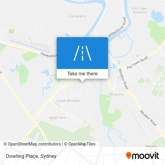 Dowling Place map