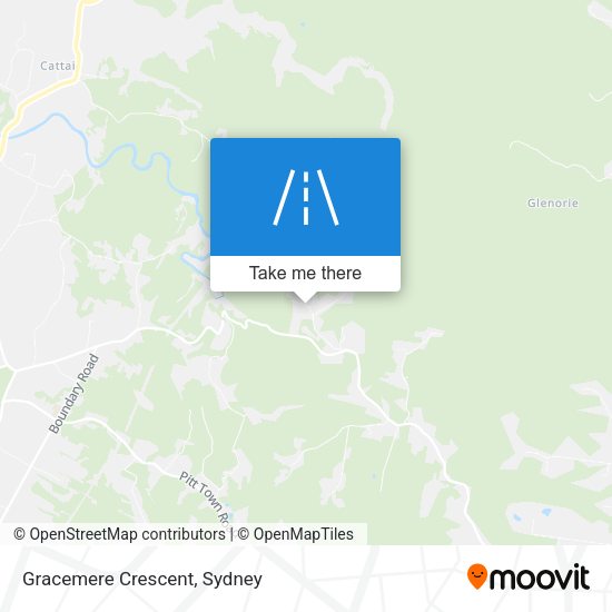 Gracemere Crescent map