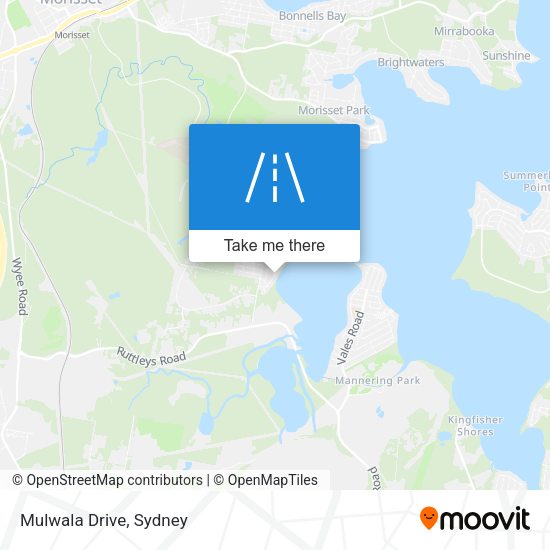 Mulwala Drive map