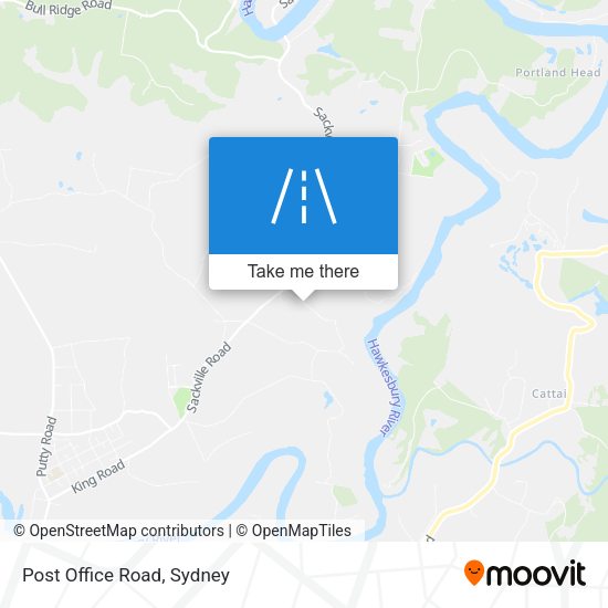 Post Office Road map