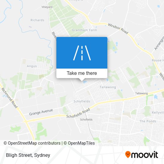 Bligh Street map