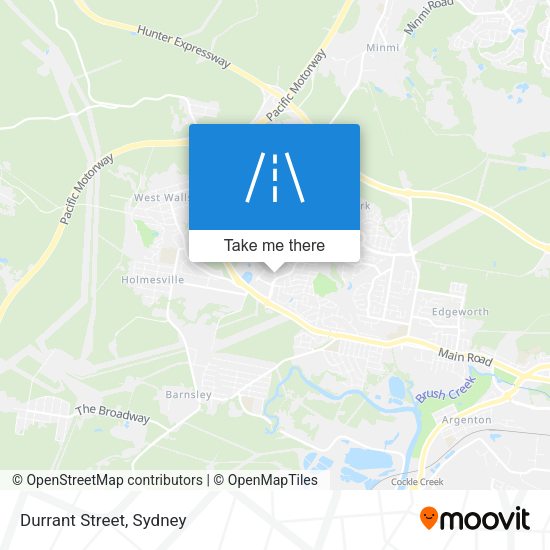 Durrant Street map