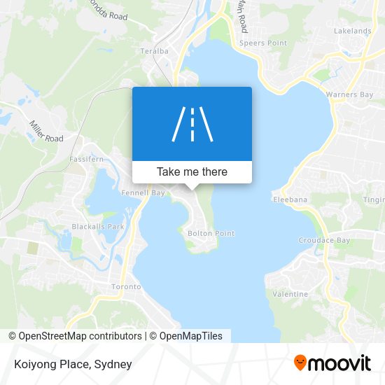 Koiyong Place map