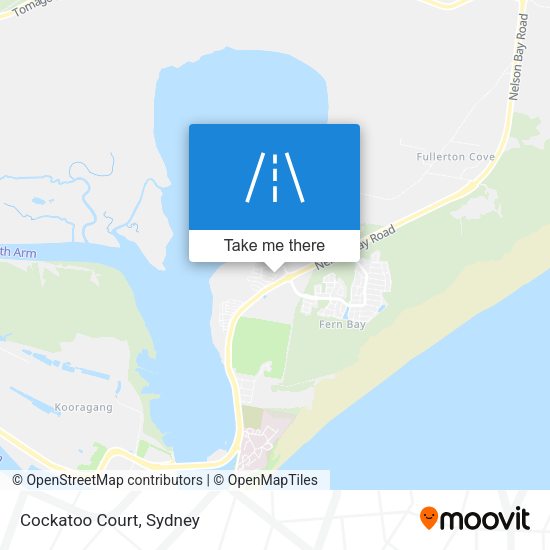 Cockatoo Court map