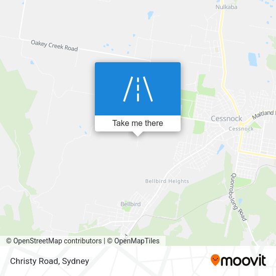 Christy Road map