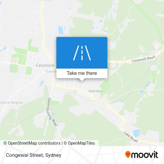 Congewai Street map