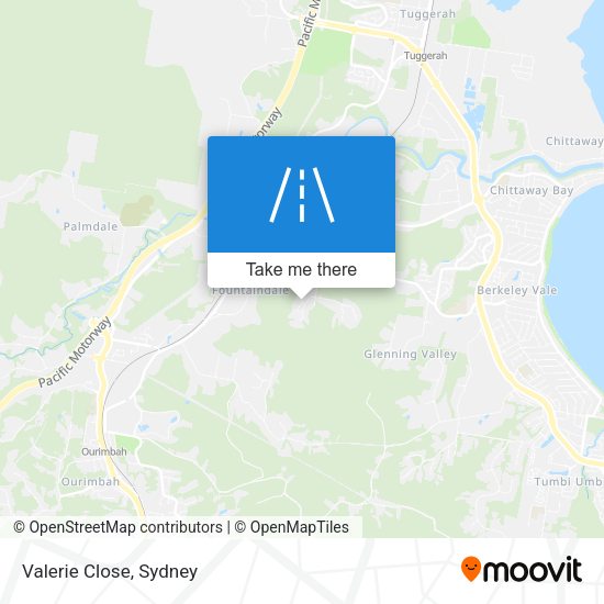 Valerie Close map