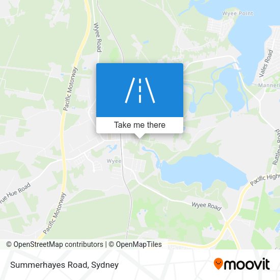 Summerhayes Road map