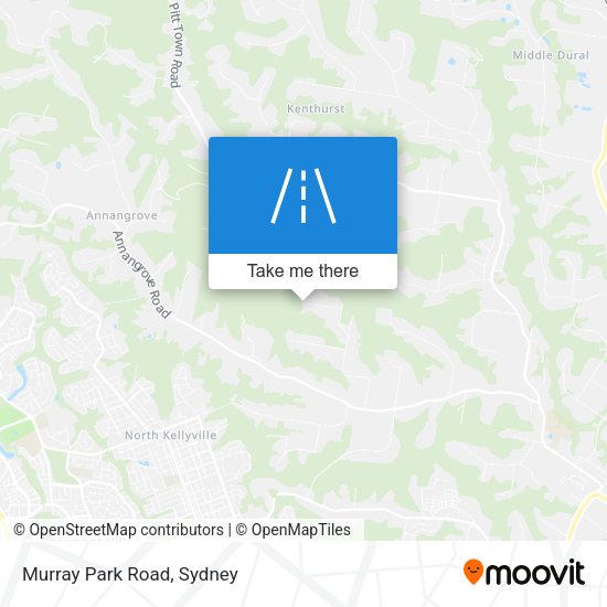 Murray Park Road map