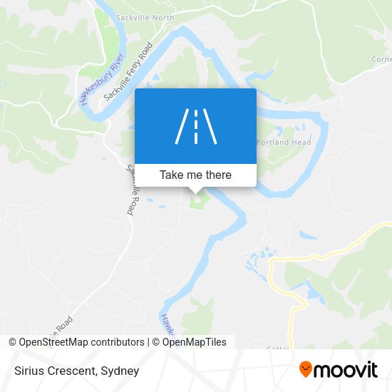 Sirius Crescent map