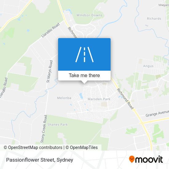 Passionflower Street map