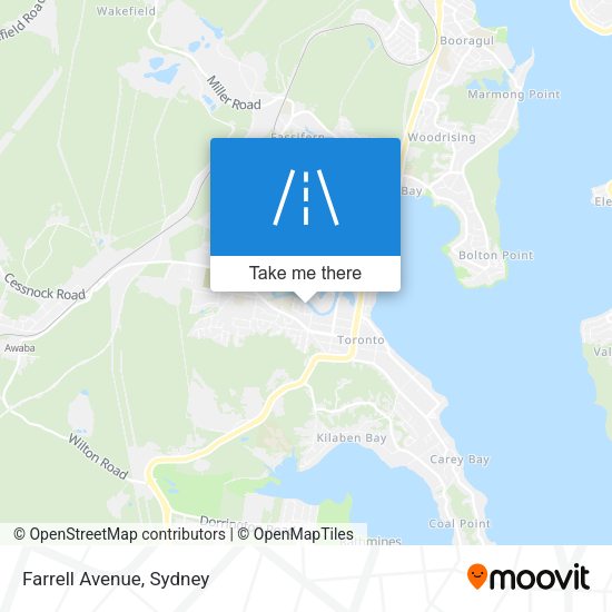 Farrell Avenue map