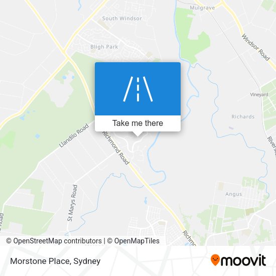 Morstone Place map