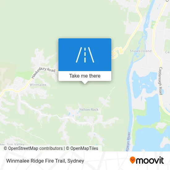 How To Get To Winmalee Ridge Fire Trail Yellow Rock Blue Mountains
