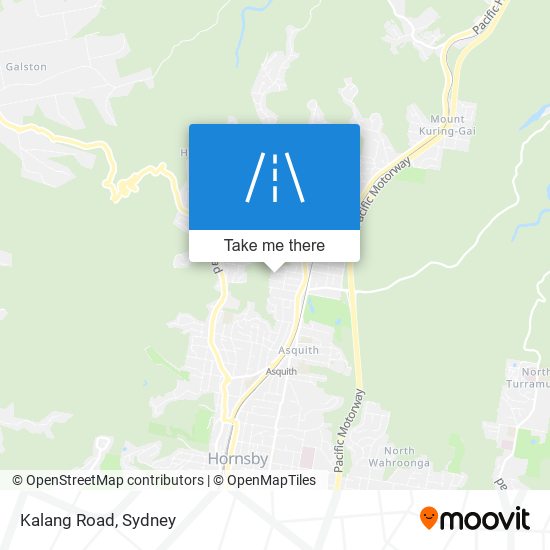 Kalang Road map