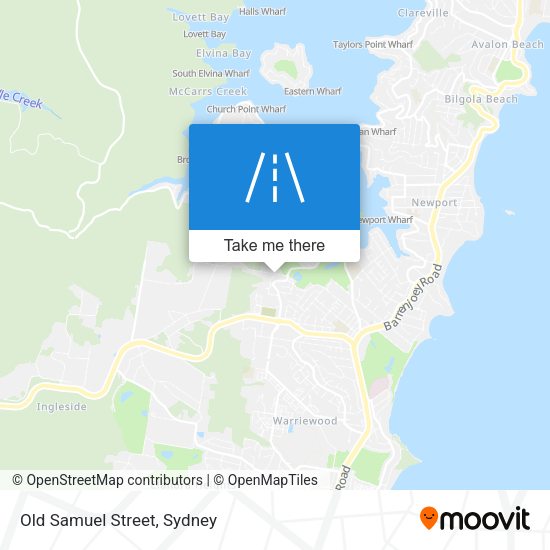 Old Samuel Street map